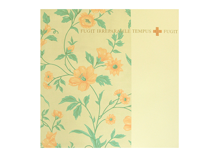 Tempus fugit • 100 x 100 cm • Acryl, Heftpflaster auf Leinwand